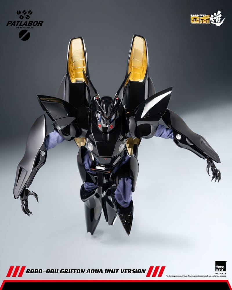Mobile Police Patlabor Robo-Dou Actionfigur 1/35 Griffon Aqua Unit Version 25 cm – Bild 5