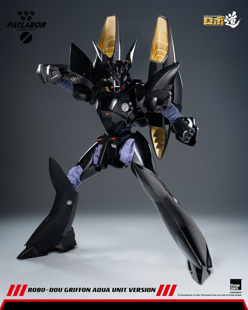 Mobile Police Patlabor Robo-Dou Actionfigur 1/35 Griffon Aqua Unit Version 25 cm – Bild 7