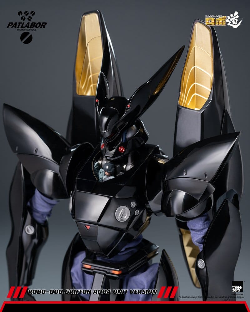 Mobile Police Patlabor Robo-Dou Actionfigur 1/35 Griffon Aqua Unit Version 25 cm – Bild 9