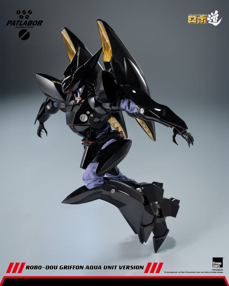 Mobile Police Patlabor Robo-Dou Actionfigur 1/35 Griffon Aqua Unit Version 25 cm – Bild 11