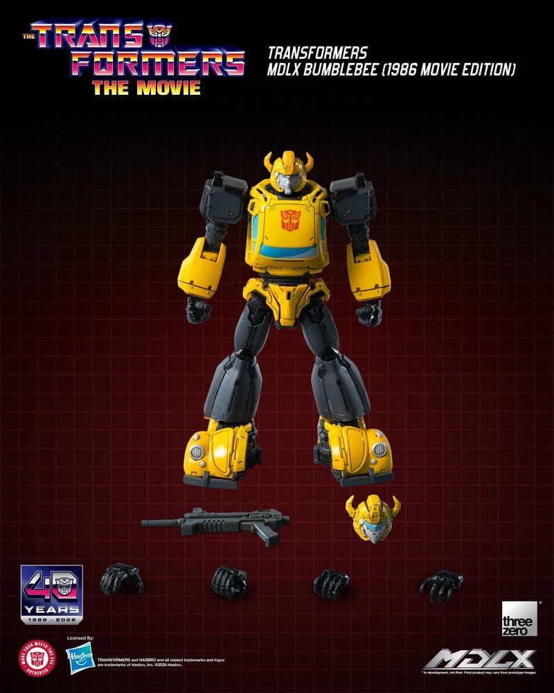 Transformers MDLX Actionfigur Bumblebee (1986 Movie Edition) 12 cm – Bild 2