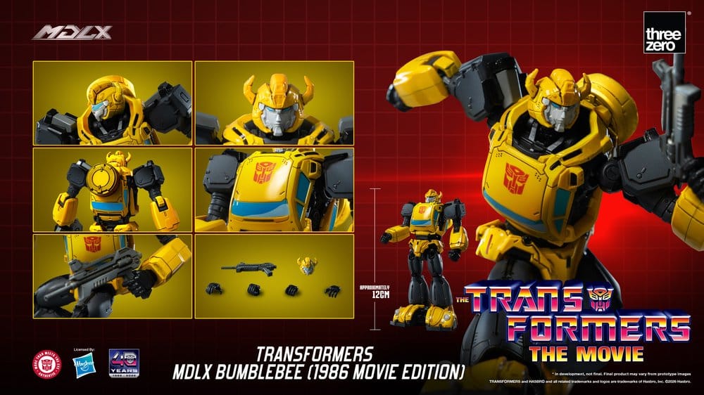Transformers MDLX Actionfigur Bumblebee (1986 Movie Edition) 12 cm – Bild 7
