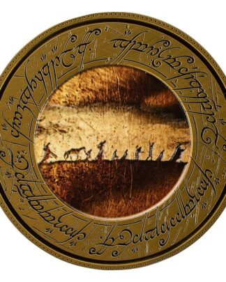 Herr der Ringe Münze mit Display-Ständer Die Gefährten