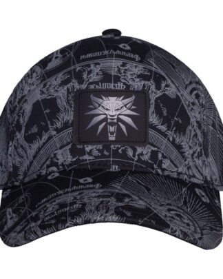 The Witcher Baseball Logo Black