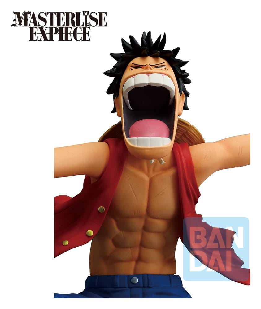 One Piece Playing Love Song in the Sky Ichibansho Masterlise Expiece PVC-Figur Monkey D. Ruffy 19 cm – Bild 3