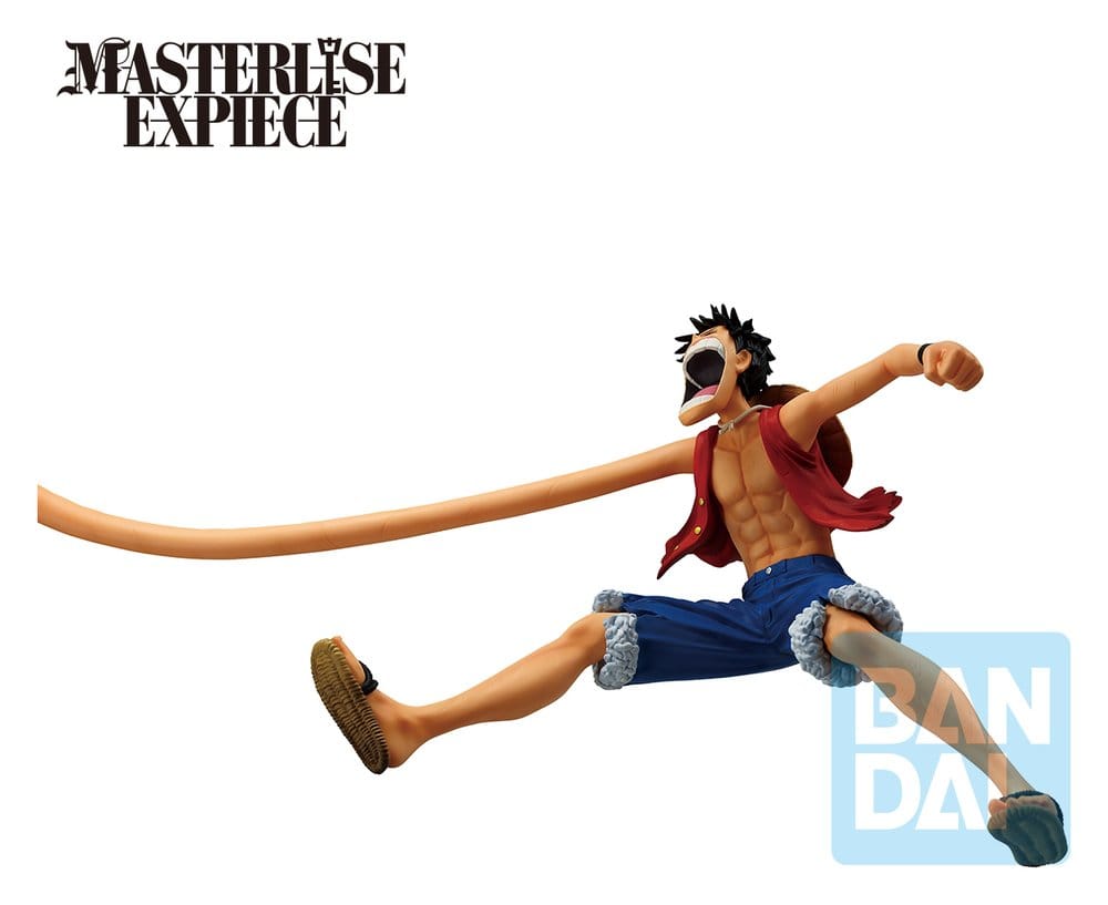 One Piece Playing Love Song in the Sky Ichibansho Masterlise Expiece PVC-Figur Monkey D. Ruffy 19 cm – Bild 4