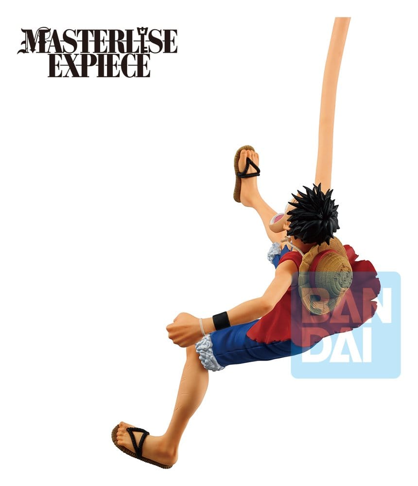 One Piece Playing Love Song in the Sky Ichibansho Masterlise Expiece PVC-Figur Monkey D. Ruffy 19 cm – Bild 5