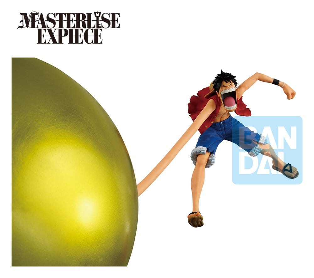 One Piece Playing Love Song in the Sky Ichibansho Masterlise Expiece PVC-Figur Monkey D. Ruffy 19 cm – Bild 6