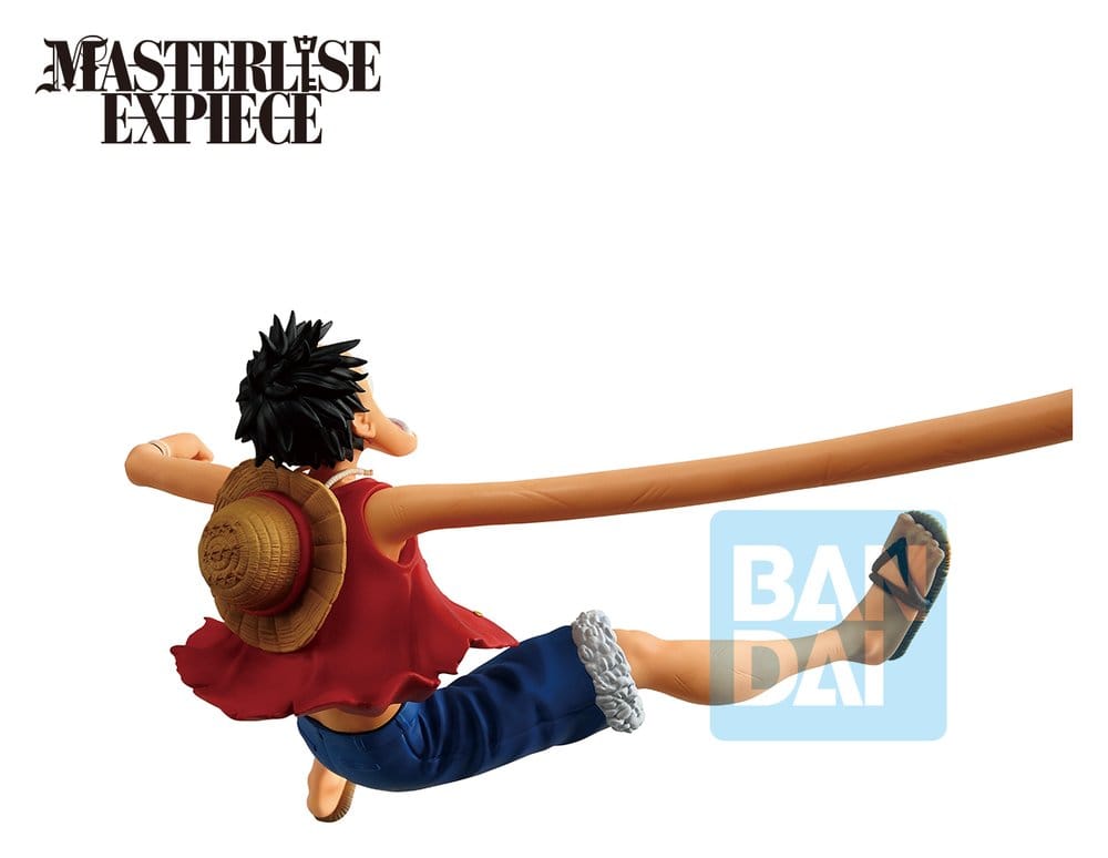 One Piece Playing Love Song in the Sky Ichibansho Masterlise Expiece PVC-Figur Monkey D. Ruffy 19 cm – Bild 7