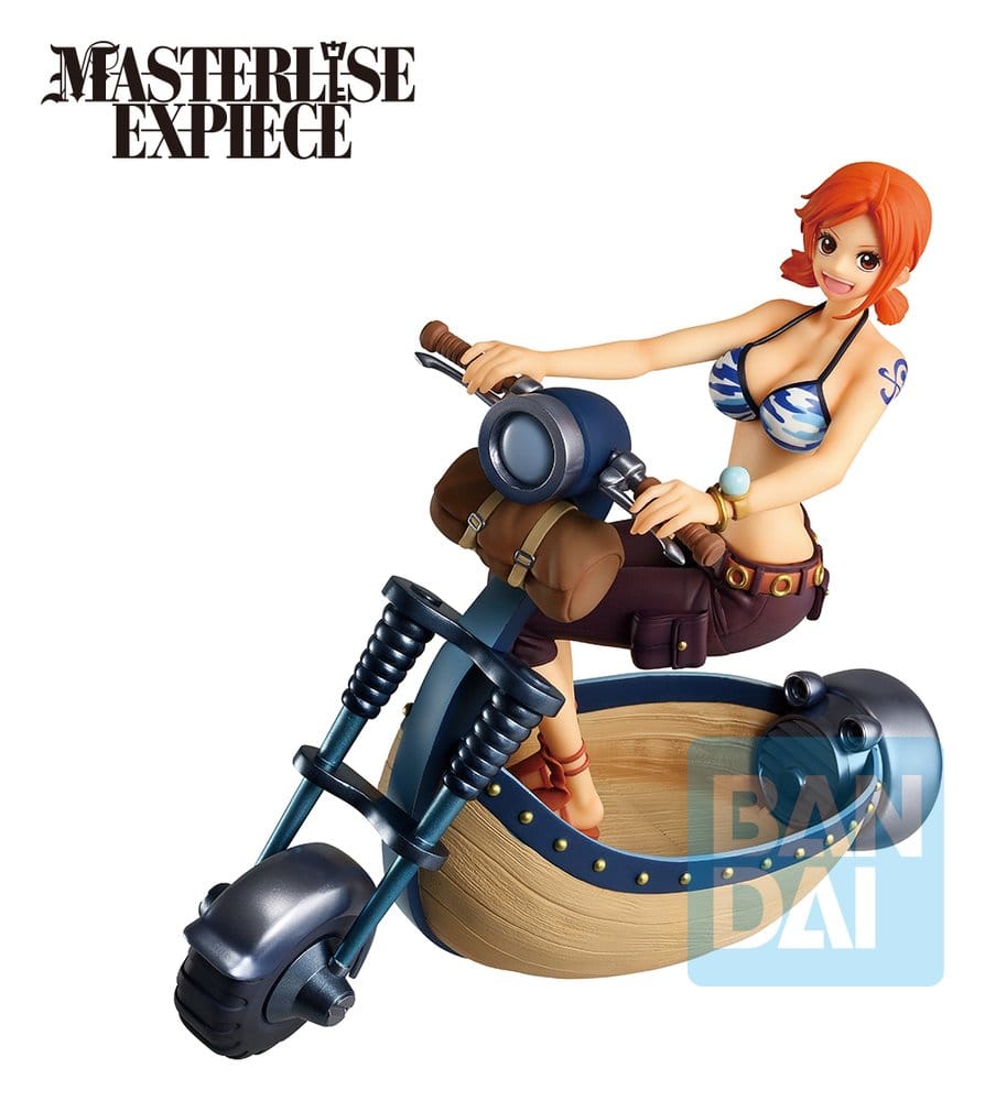 One Piece Playing Love Song in the Sky Ichibansho Masterlise Expiece PVC-Figur Nami 18 cm – Bild 2