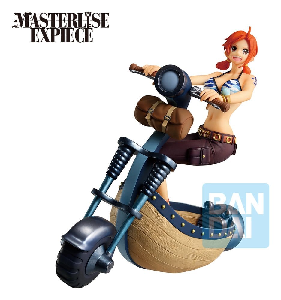 One Piece Playing Love Song in the Sky Ichibansho Masterlise Expiece PVC-Figur Nami 18 cm – Bild 3