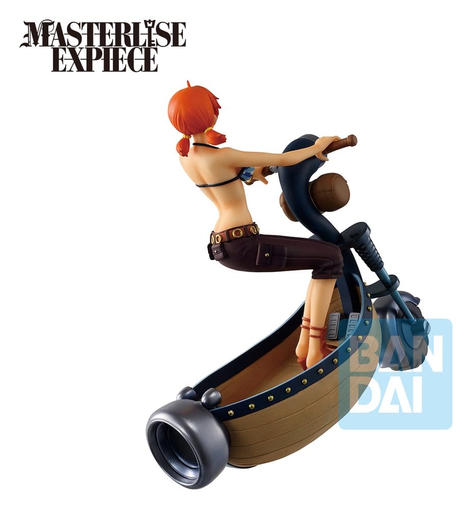 One Piece Playing Love Song in the Sky Ichibansho Masterlise Expiece PVC-Figur Nami 18 cm – Bild 4