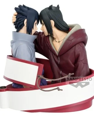 Naruto Shippuden Portrelic PVC-Figur Sasuke Uchiha & Itachi Uchiha 12 cm