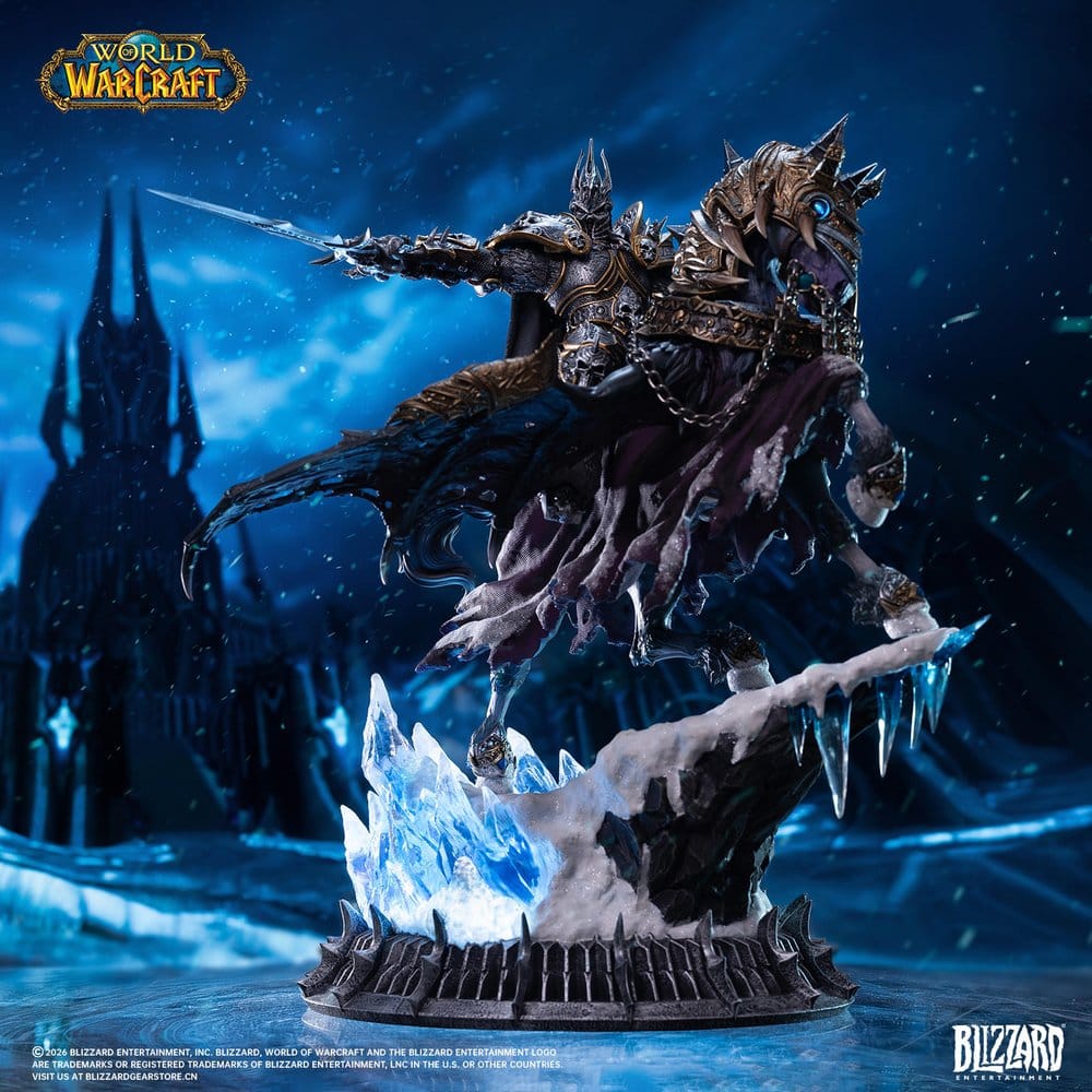 Warcraft Statue The Lich King & Invincible 36 cm – Bild 2