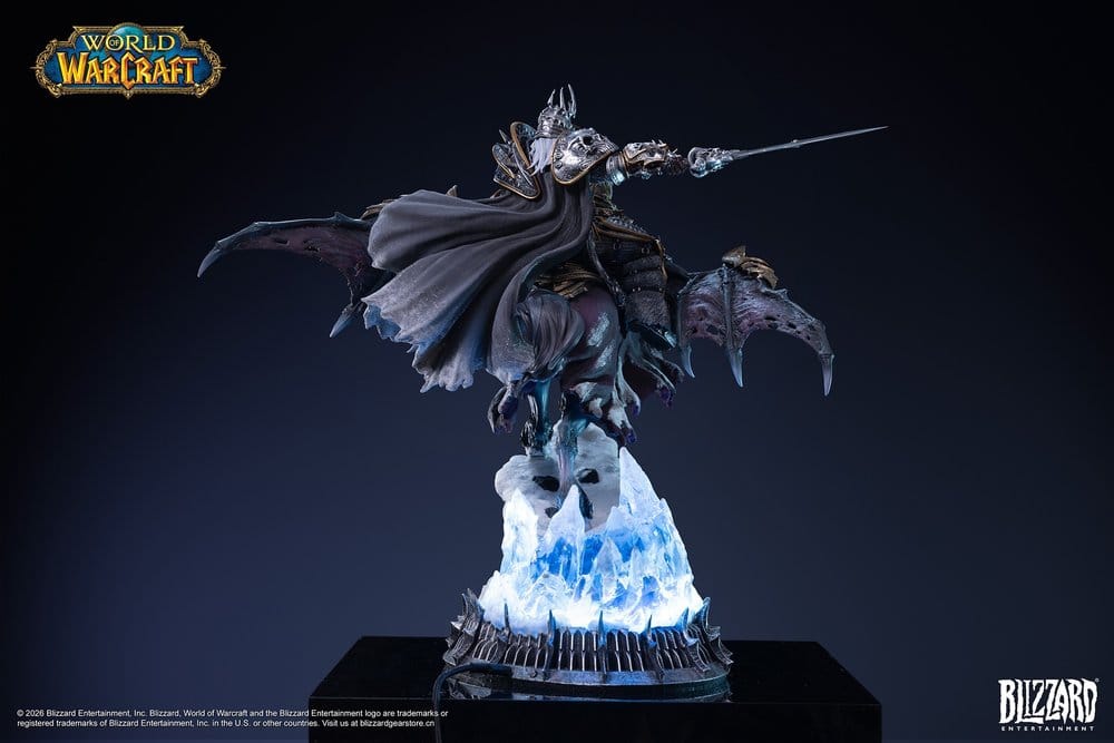 Warcraft Statue The Lich King & Invincible 36 cm – Bild 12