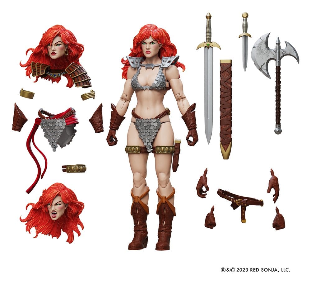 Red Sonja Epic H.A.C.K.S. Actionfigur 1/12 Scale Immortal Red Sonja – Bild 8