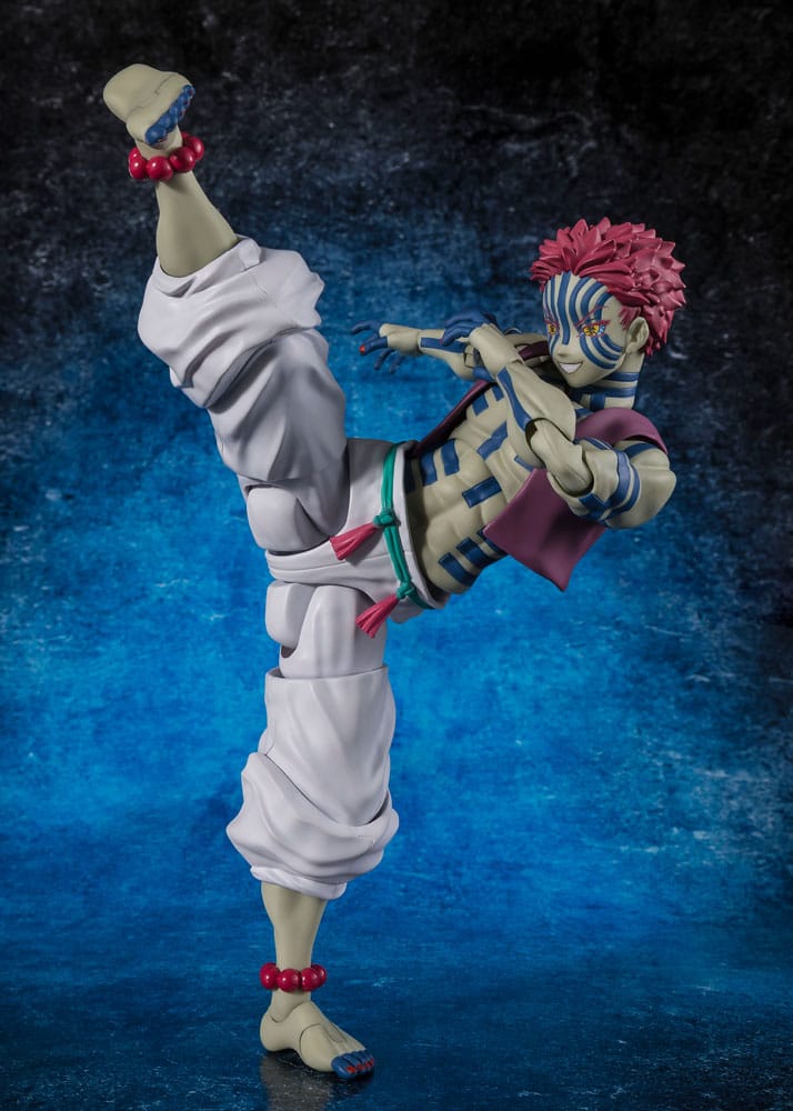 Demon Slayer: Kimetsu no Yaiba S.H. Figuarts Actionfigur Akaza 15 cm – Bild 2
