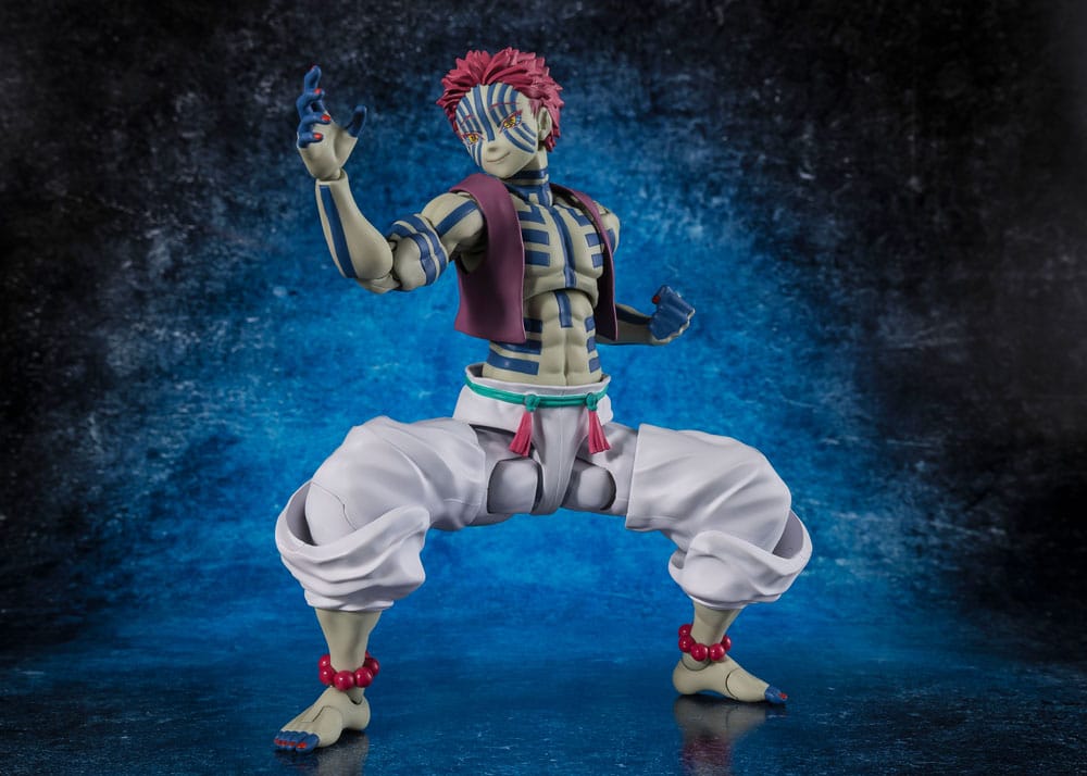 Demon Slayer: Kimetsu no Yaiba S.H. Figuarts Actionfigur Akaza 15 cm – Bild 3