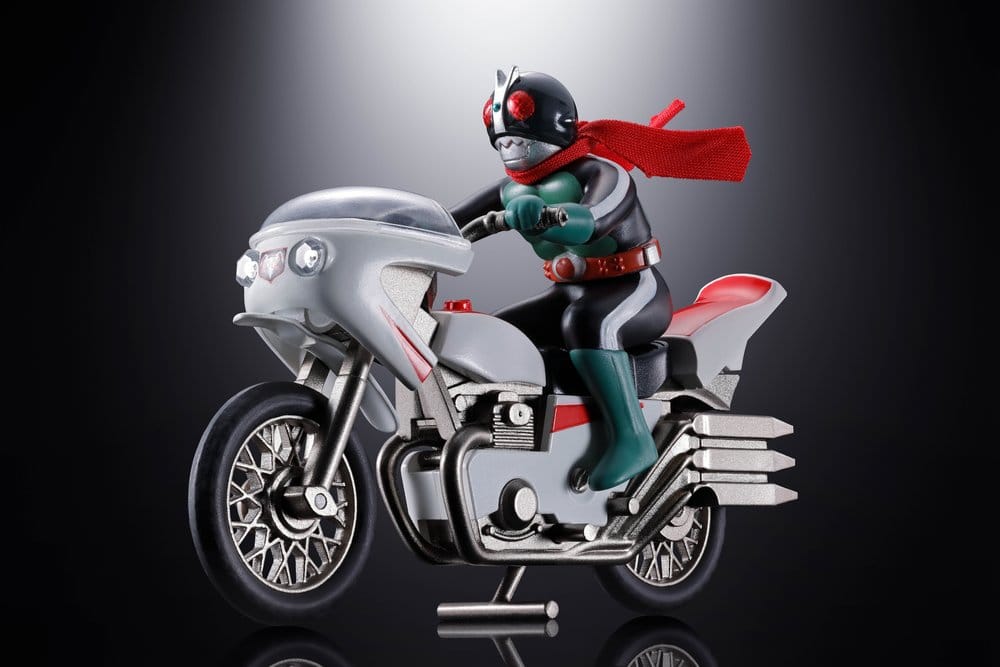 Kamen Rider Chogokin Diecast Actionfigur Cyclone (Masked Rider 2) 9 cm – Bild 4