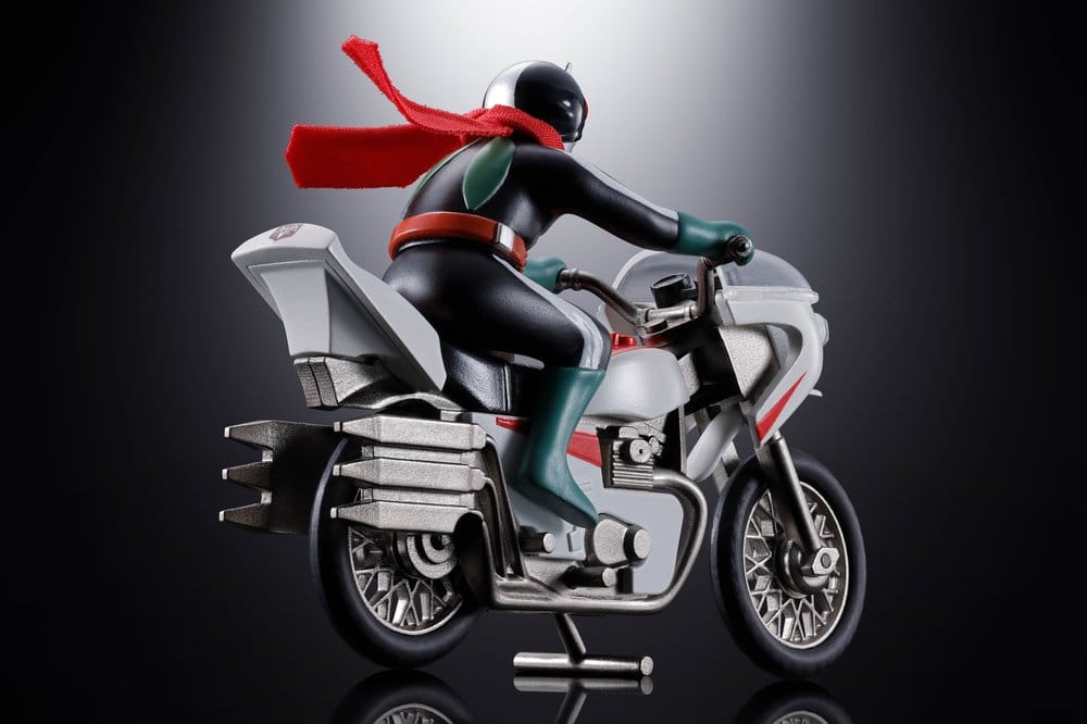 Kamen Rider Chogokin Diecast Actionfigur Cyclone (Masked Rider 2) 9 cm – Bild 5