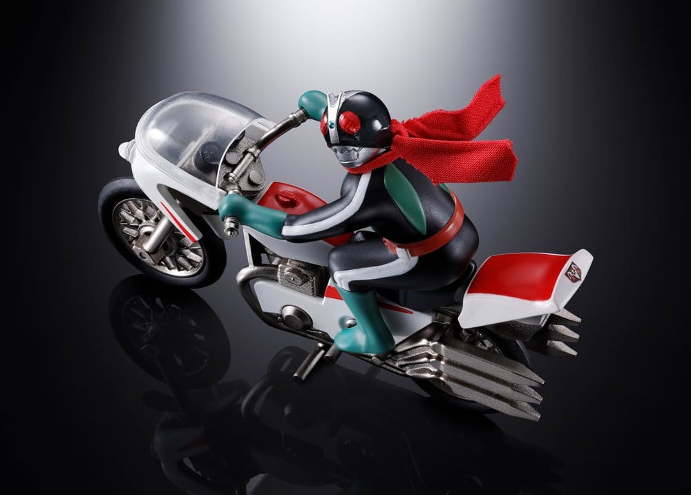Kamen Rider Chogokin Diecast Actionfigur Cyclone (Masked Rider 2) 9 cm – Bild 6
