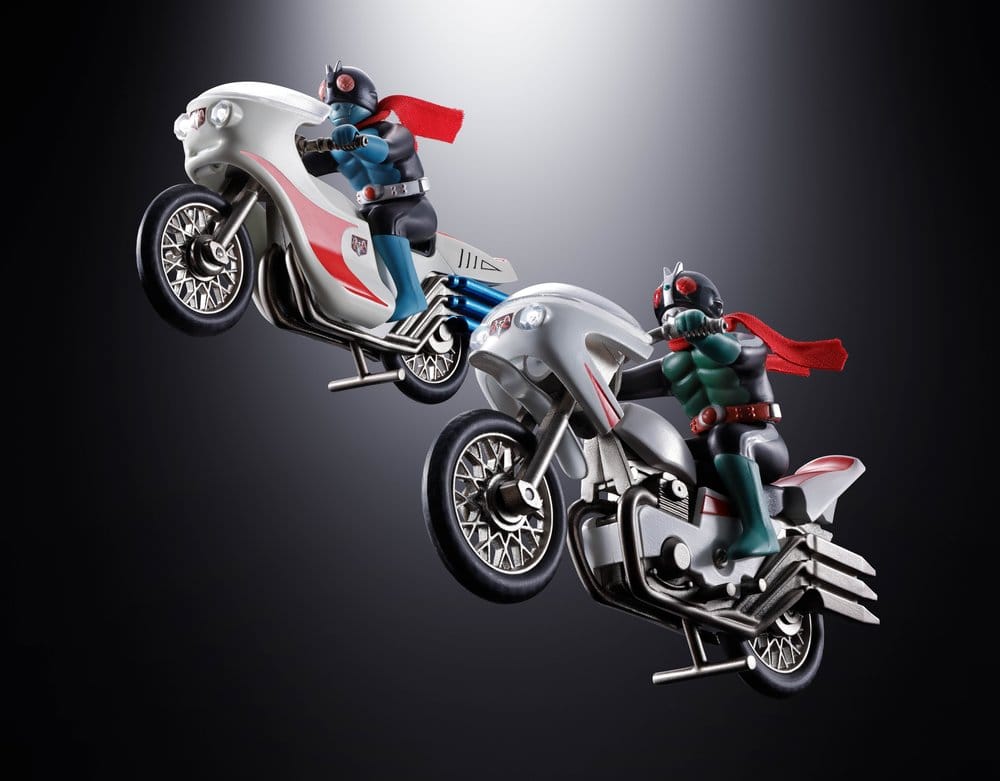 Kamen Rider Chogokin Diecast Actionfigur Cyclone (Masked Rider 2) 9 cm – Bild 8