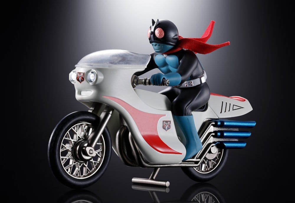 Kamen Rider Chogokin Diecast Actionfigur Cyclone (Masked Rider 1) 9 cm – Bild 4