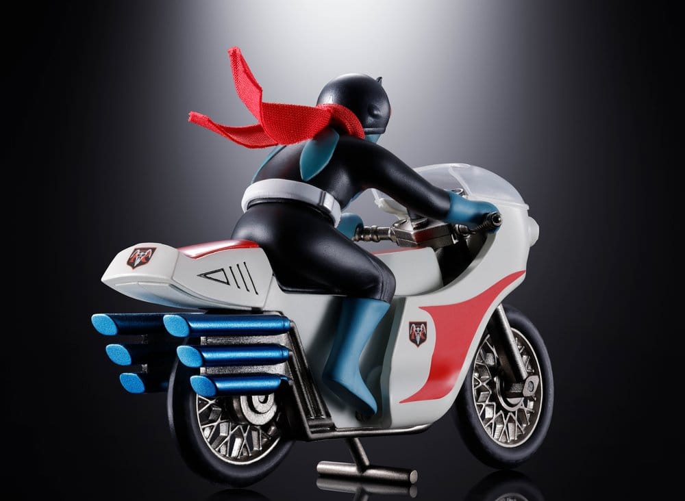 Kamen Rider Chogokin Diecast Actionfigur Cyclone (Masked Rider 1) 9 cm – Bild 5