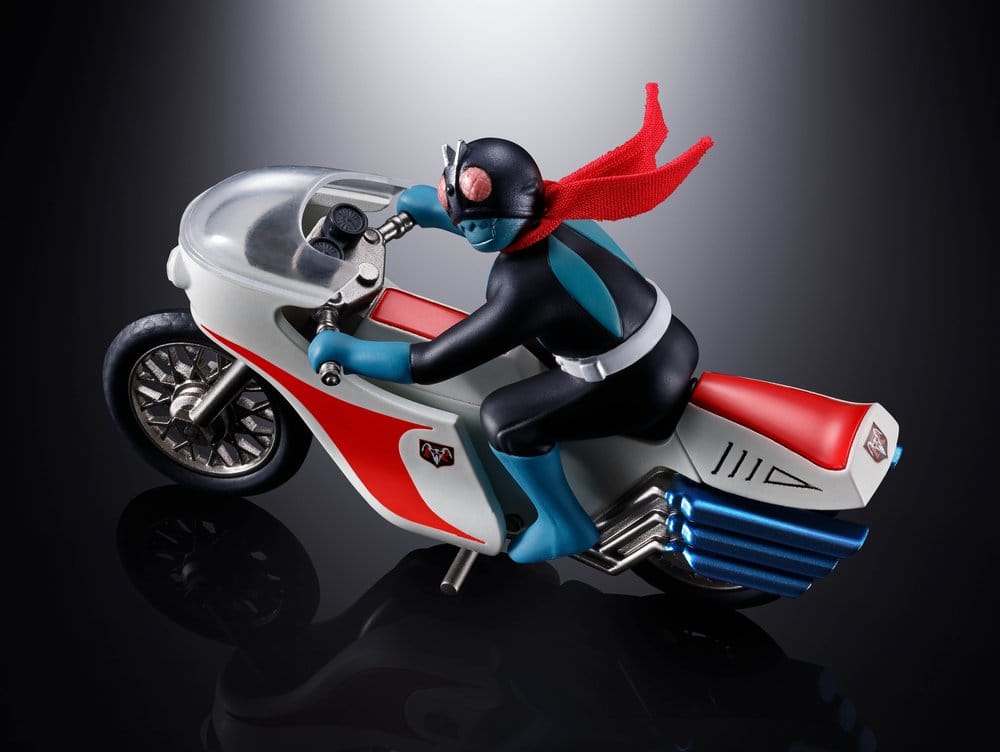 Kamen Rider Chogokin Diecast Actionfigur Cyclone (Masked Rider 1) 9 cm – Bild 6