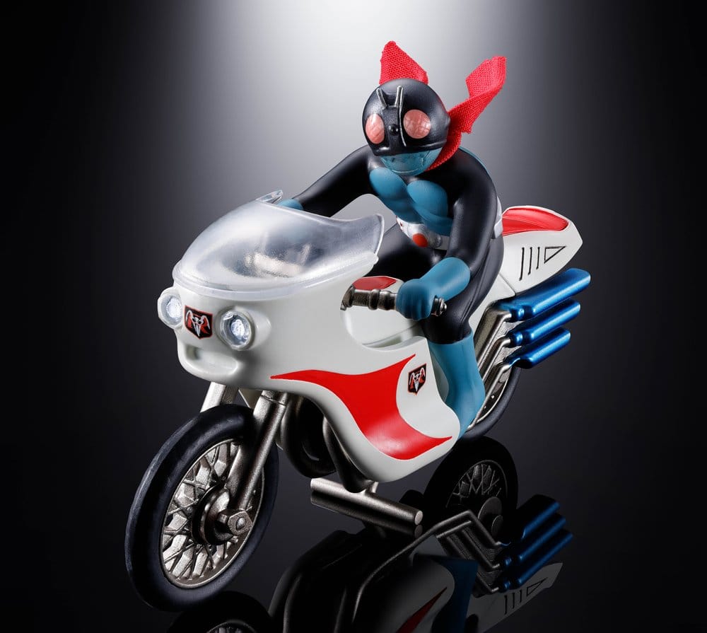 Kamen Rider Chogokin Diecast Actionfigur Cyclone (Masked Rider 1) 9 cm – Bild 7