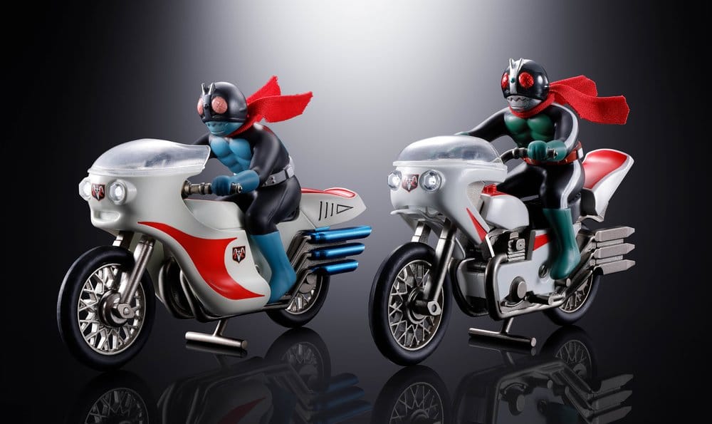 Kamen Rider Chogokin Diecast Actionfigur Cyclone (Masked Rider 1) 9 cm – Bild 8