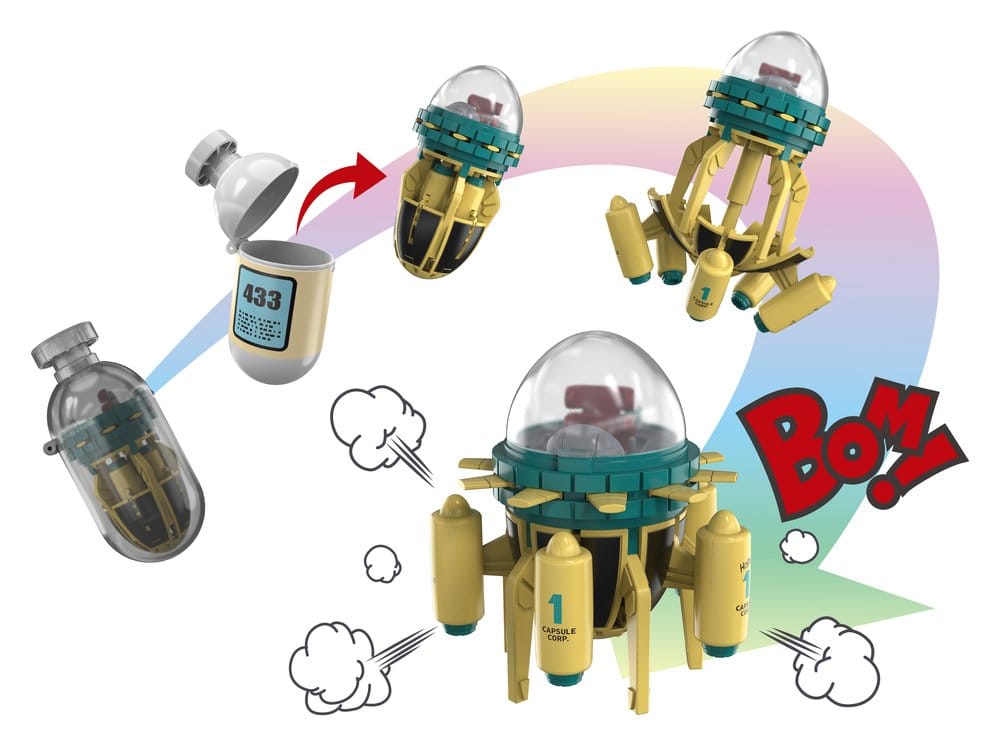 Dragon Ball Z Changearts Actionfigur Hoi-Poi Kapsel No. 433 Trunks's Time Machine 8 cm – Bild 2