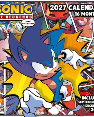 Sonic the Hedgehog (2027) Quadratischer Kalender 30 x 30 cm