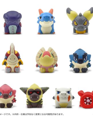 Monster Hunter Figure Builder Sammelfiguren 3 - 5 cm Finger Puppet Monster Hunter Vol. 2 (10)