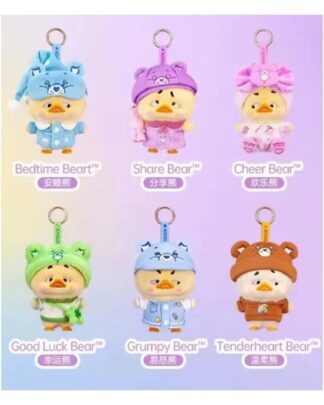Upset Duck: Rainbow Care Bears Blind Box Schlüsselanhänger 16 cm Display (6)