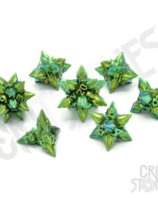 CritStones Metal Würfel Set Unholy Bane (7)