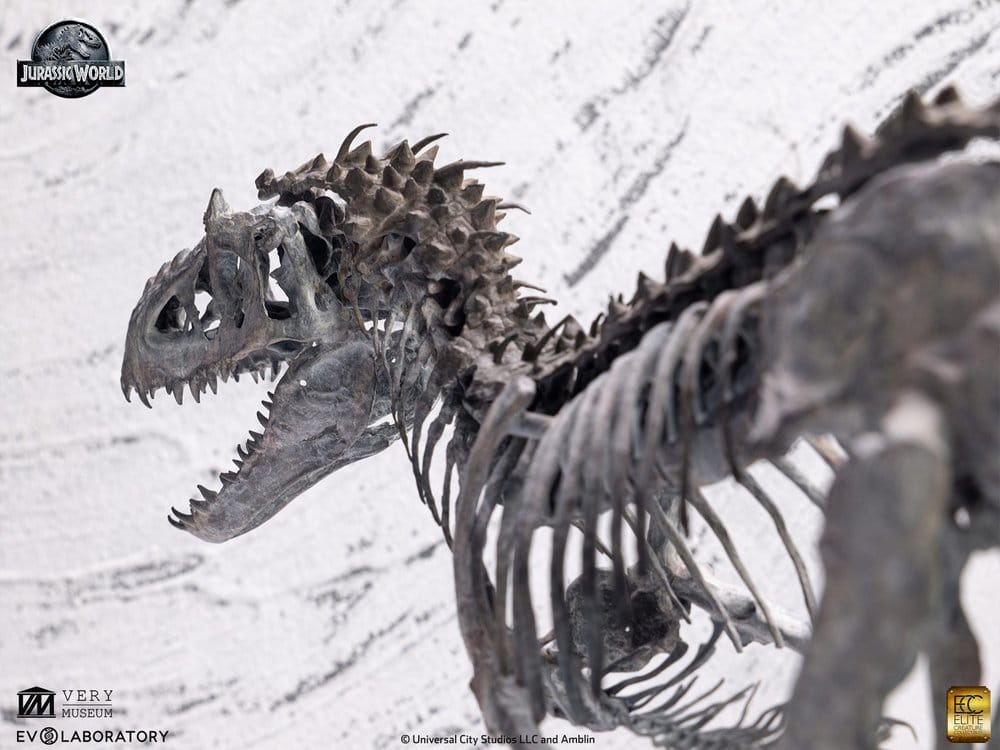 Jurassic World Statue 1/24 Indominus Rex Skeleton Bronze 24 cm – Bild 3