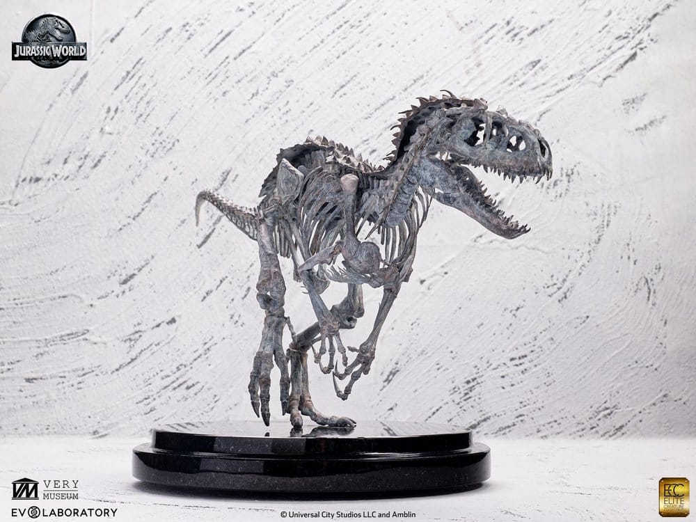Jurassic World Statue 1/24 Indominus Rex Skeleton Bronze 24 cm – Bild 6