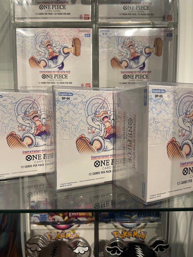 Evoretro PET Gehäuse 5er-Pack für One Piece Booster Box (Englisch, OPP 4-6) 12 x 6 x 15 cm – Bild 6