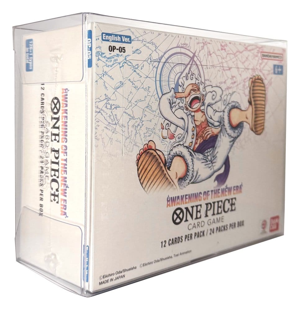 Evoretro PET Gehäuse 5er-Pack für One Piece Booster Box (Englisch, OPP 4-6) 12 x 6 x 15 cm – Bild 14
