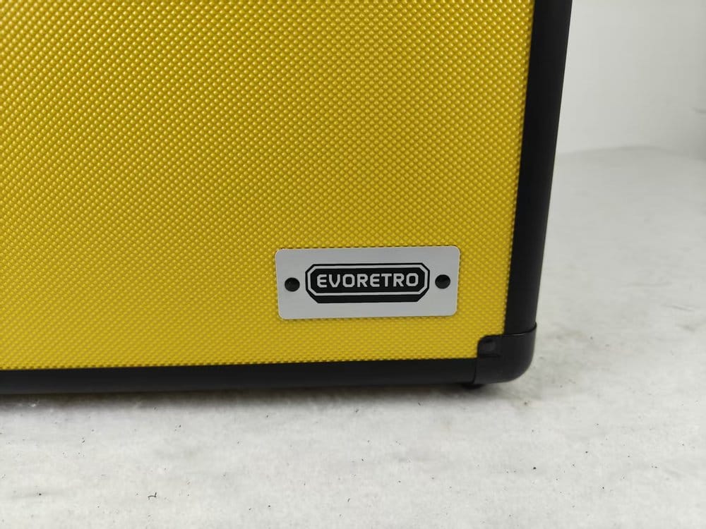 Evoretro Trading Card Aufbewahrungsbox für 90 Karten Gelb – Bild 3
