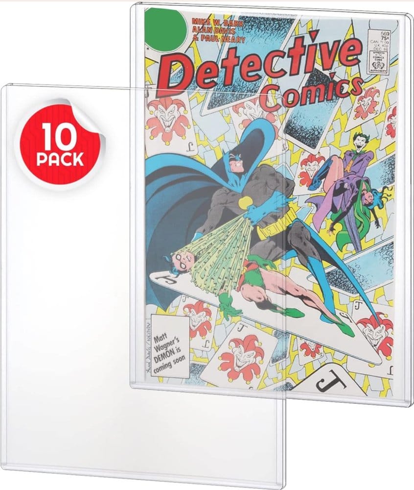 Evoretro Toploader für Comics 10er-Pack Silver – Bild 2