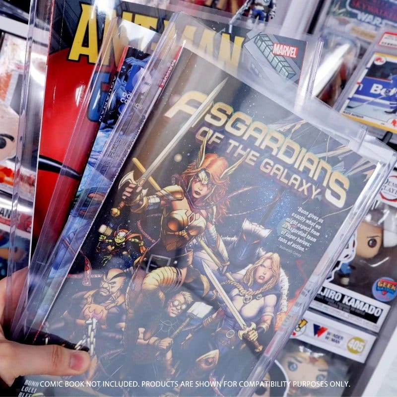 Evoretro Toploader für Comics 10er-Pack Silver – Bild 4