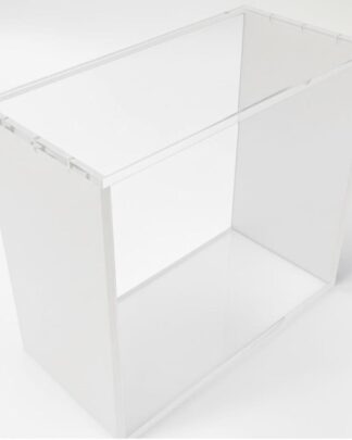 Evoretro Magnetische Acryl Display Case für ETB mit farbigen Seiten - Weiß