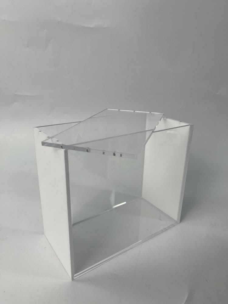 Evoretro Magnetische Acryl Display Case für ETB mit farbigen Seiten - Weiß – Bild 3