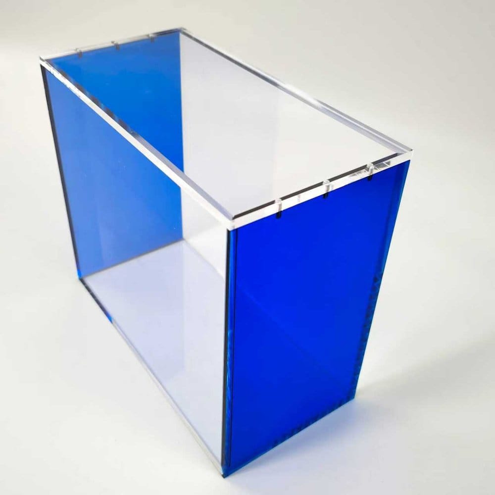Evoretro Magnetische Acryl Display Case für ETB mit farbigen Seiten - Blau – Bild 3