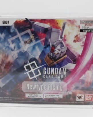 Evoretro Magnetisches Acryl Display Case für Gundam Card Game Booster Box Newtype Rising GD01