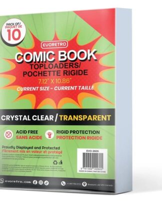 Evoretro Toploader für Comics 10er-Pack Current