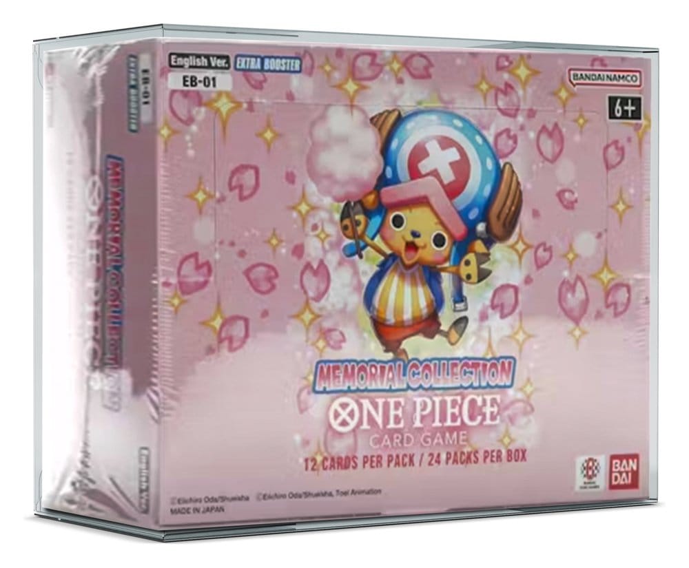 Evoretro PET Gehäuse 1er-Pack für One Piece Card Game Booster Boxes (OP-04 bis OP-08) 12 x 6 x 15 cm – Bild 6