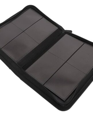 Evoretro Topload Album 2x2 160 Karten Schwarz 24,4 x 19,1 cm